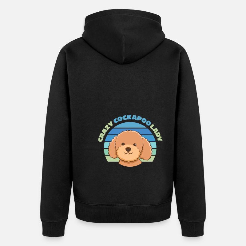 Cockapoo - Veste à capuche bio Premium Unisexe - noir