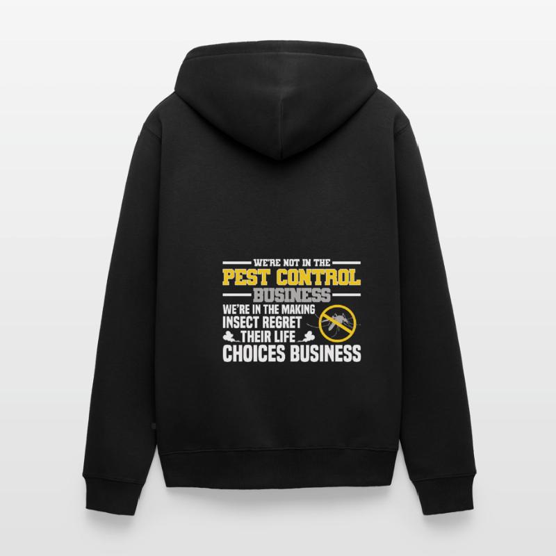 Schädlingsbekämpfer Unisex Premium Bio Zip Hoodie