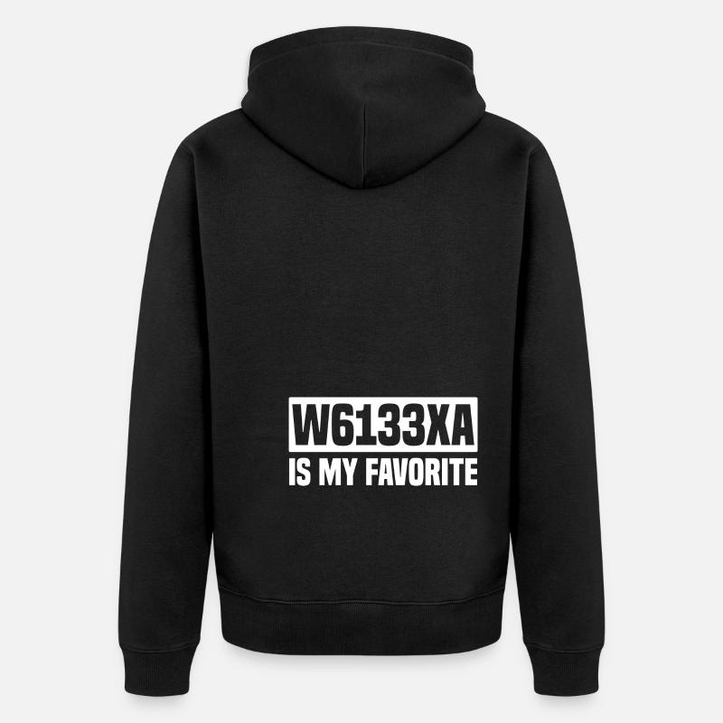 Kodierfachkraft - Unisex Premium Bio Zip Hoodie - Schwarz