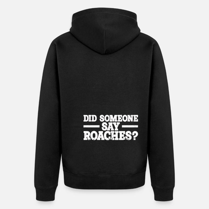 Schädlingsbekämpfer - Unisex Premium Bio Zip Hoodie - Schwarz