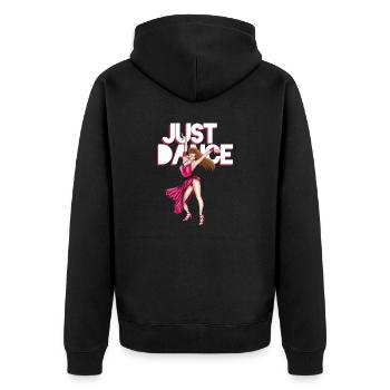Danse sportive de salon Latin Sexy Dancer - Veste à capuche bio Premium Unisexe - noir - Dos - Nico (187cm)