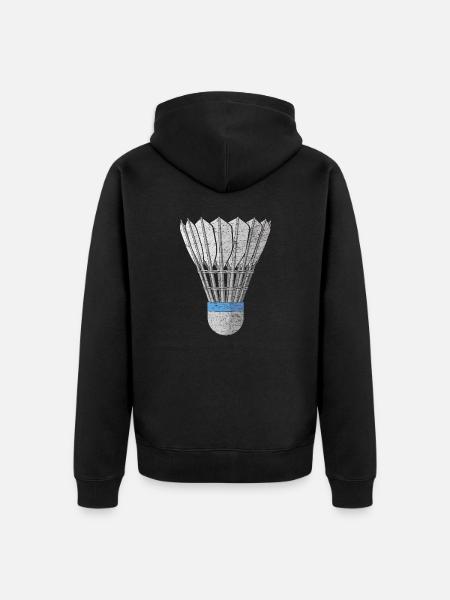 Volant - Veste à capuche bio Premium Unisexe - noir