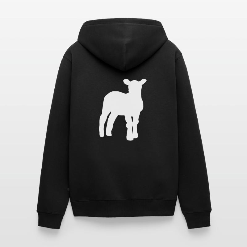Lamm Unisex Premium Bio Zip Hoodie