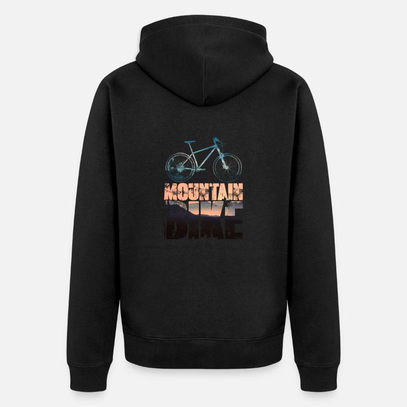 VTT - Veste à capuche bio Premium Unisexe - noir