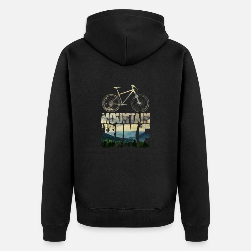 VTT - Veste à capuche bio Premium Unisexe - noir