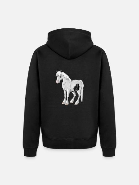 Trinker - Unisex Premium Bio Zip Hoodie - Schwarz