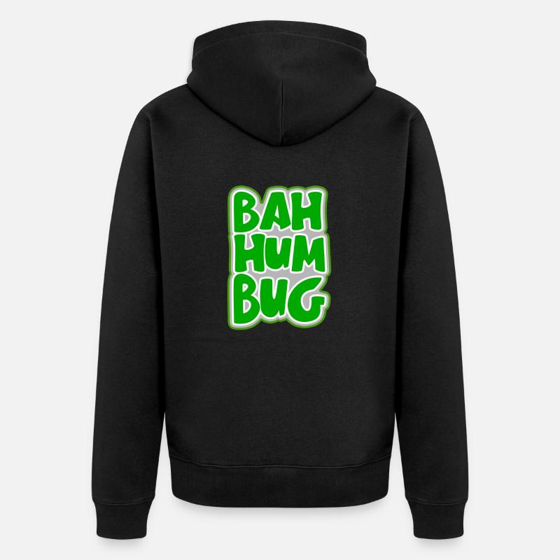 Bah Humbug - Veste à capuche bio Premium Unisexe - noir