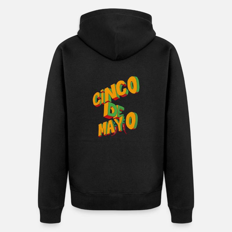 Conco de Mayo - Veste à capuche bio Premium Unisexe - noir