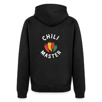 Chili Chili Master Nourriture épicée Fan Boys - Veste à capuche bio Premium Unisexe - noir - Dos - Nico (187cm)