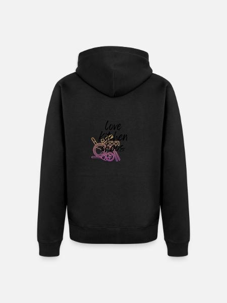 Kitchen chaos - Unisex Premium Organic Zip Hoodie - 