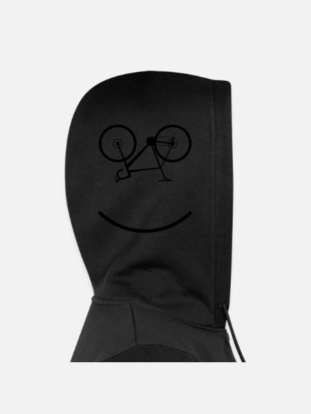 Cyclocross - Veste à capuche bio Premium Unisexe - noir