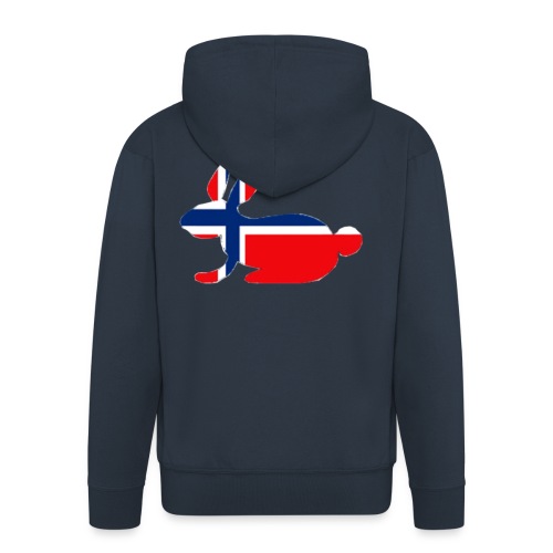 norwegian bunny - Men's Premium Hooded Jacket