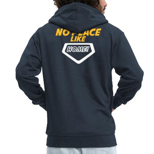 There´s no place like home - Men's Premium Hooded Jacket
