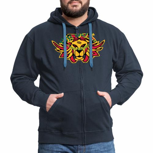 Lion Logo - Veste à capuche Premium Homme