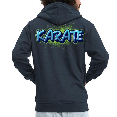 Graffiti Karate - Männer Premium Kapuzenjacke