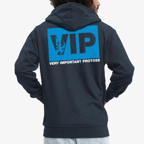 VIP - Very important Protoss - Rozpinana bluza męska z kapturem Premium