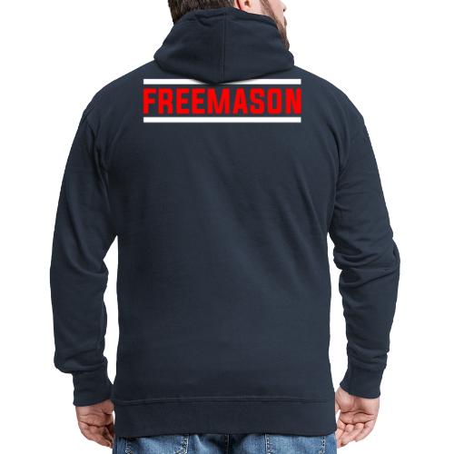 FREEMASON - Männer Premium Kapuzenjacke