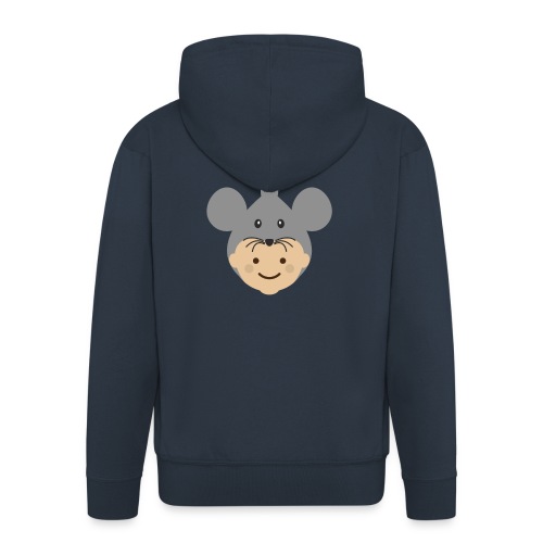 Mr Mousey | Ibbleobble - Men's Premium Hooded Jacket