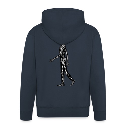 Human skeleton - Men's Premium Hooded Jacket