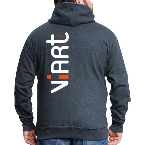 ViArt asbl Logo - Männer Premium Kapuzenjacke