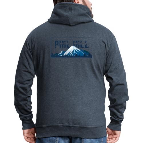 Phil Hill Mountain Sky Blue - Männer Premium Kapuzenjacke