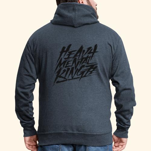 Heavy Mental KingZz Logo - Männer Premium Kapuzenjacke