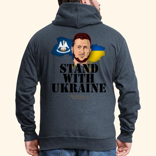 Ukraine Louisiana Wolodymyr Selenskyj - Männer Premium Kapuzenjacke