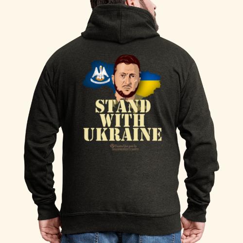 Ukraine Lousiana Selenskyj - Männer Premium Kapuzenjacke