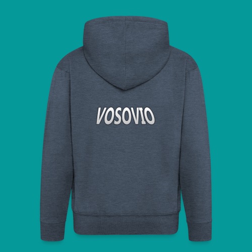 Vosovio Logo - Men's Premium Hooded Jacket