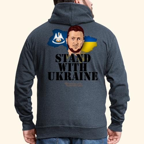Ukraine Louisiana Wolodymyr Selenskyj - Männer Premium Kapuzenjacke