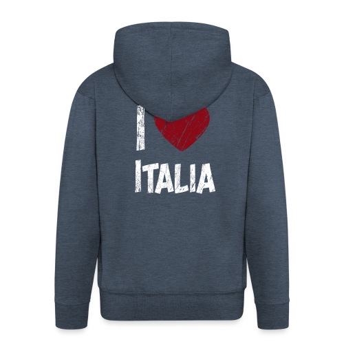 Je aime Italia - Veste à capuche Premium Homme