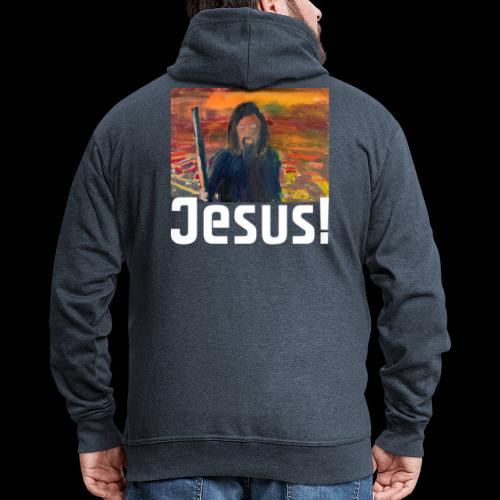 Jesus - Männer Premium Kapuzenjacke