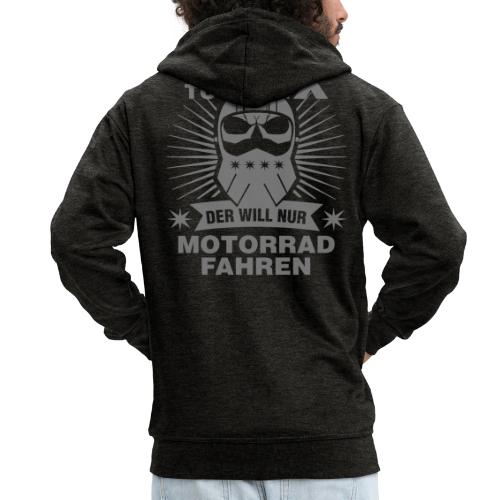 Star Rider Motorrad Motiv - Männer Premium Kapuzenjacke