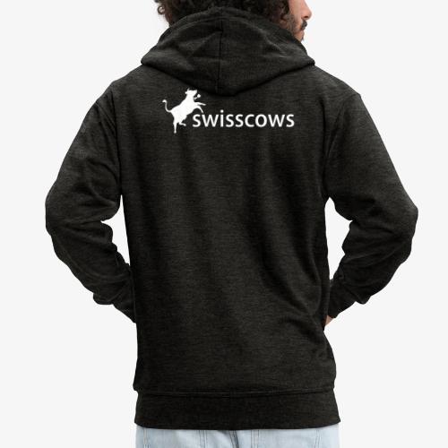 Swisscows - Logo - Männer Premium Kapuzenjacke