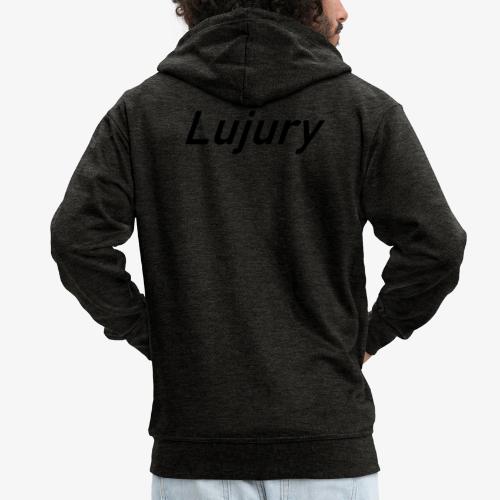 LUJURY - Felpa con zip Premium da uomo