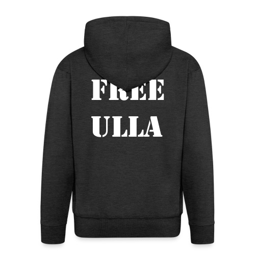 Free Ulla - Vit Text - Premium-Luvjacka herr