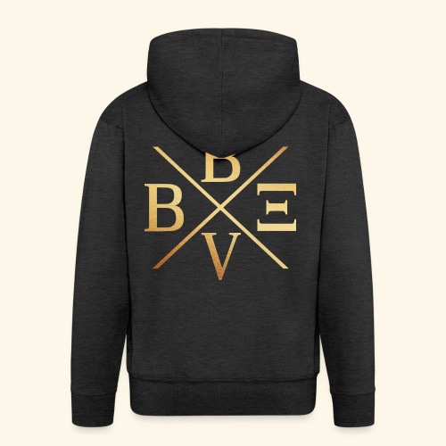 BVBE Gold X Factor - Men's Premium Hooded Jacket