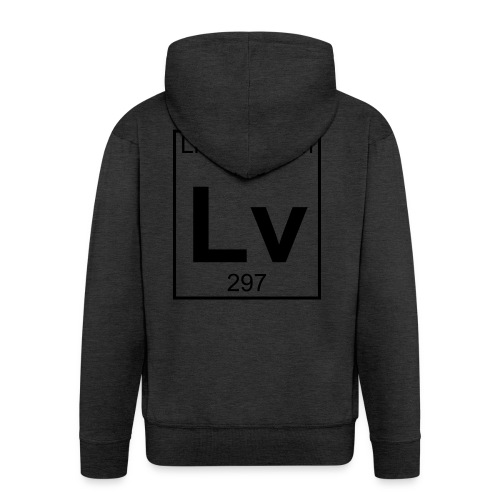 Livermorium (Lv) (element 116) - Men's Premium Hooded Jacket