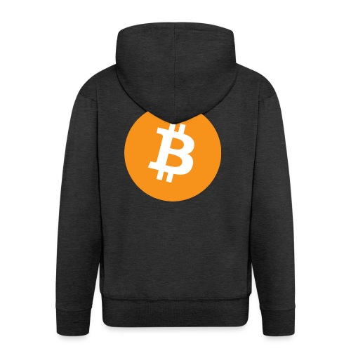 Bitcoin - Men's Premium Hooded Jacket