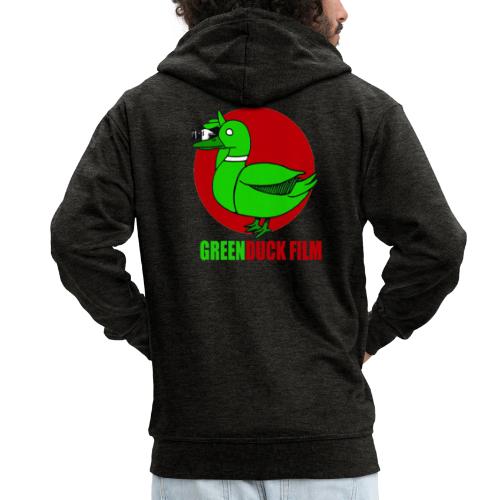 Greenduck Film Red Sun Logo - Herre premium hættejakke