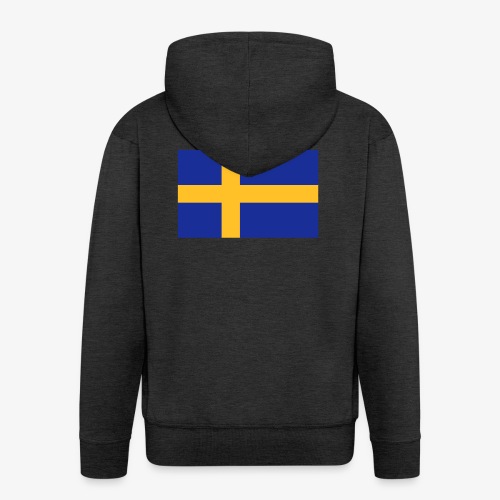 Svenska flaggan - Swedish Flag - Premium-Luvjacka herr