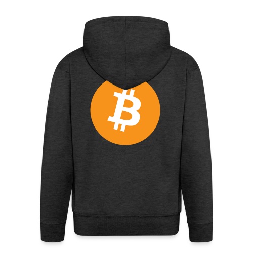Bitcoin - Men's Premium Hooded Jacket