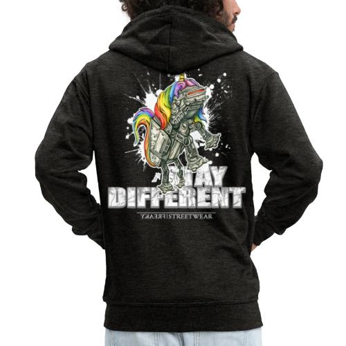 Stay Different - Imperial Unicorn - Männer Premium Kapuzenjacke