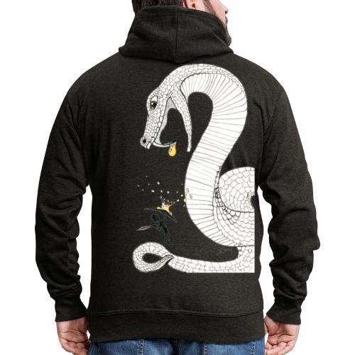 Poison - Combat contre un serpent venimeux géant - Veste à capuche Premium Homme