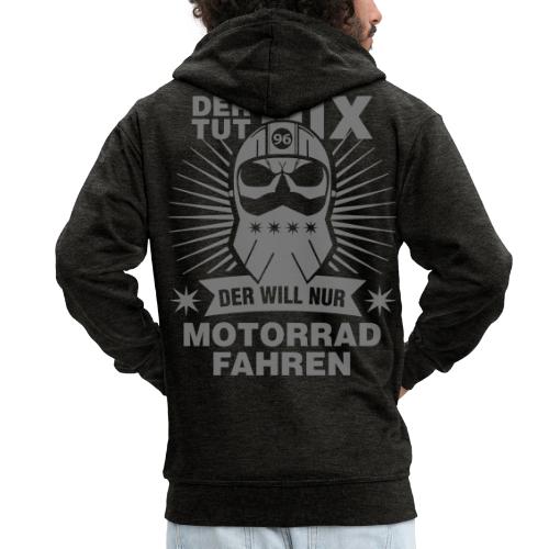 Star Rider Motorrad Motiv - Männer Premium Kapuzenjacke