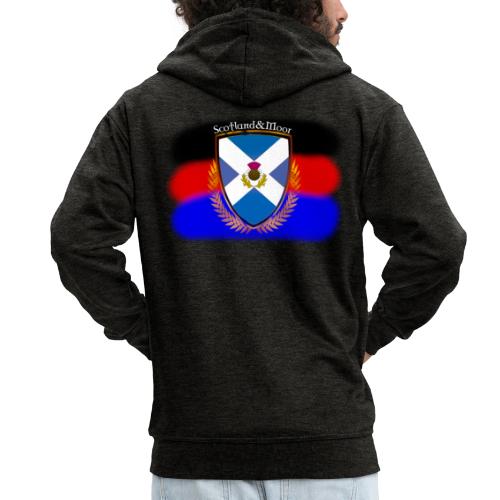 Scotland & Moor Logo mit Ostfrieslandflagge - Männer Premium Kapuzenjacke