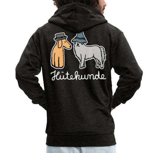 Hütehunde Hunde mit Hut Huetehund - Männer Premium Kapuzenjacke
