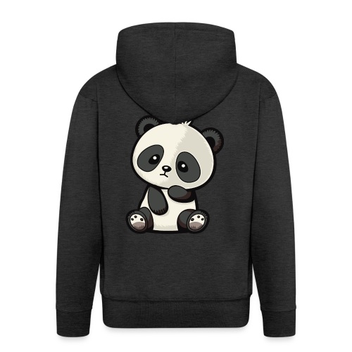 Panda - Männer Premium Kapuzenjacke
