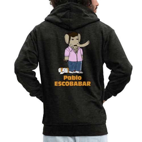 PABLO ESCOBABAR ! (par Axel Ville) - Men's Premium Hooded Jacket