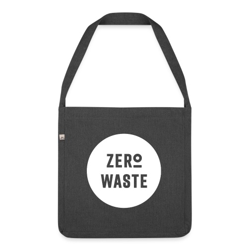  ZERO WASTE  - White - Shoulder Bag made from recycled material